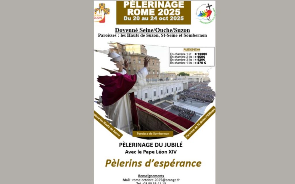 Pélerinage à Rome organisé par votre doyenné