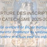 Inscriptions catéchisme 2025 2026